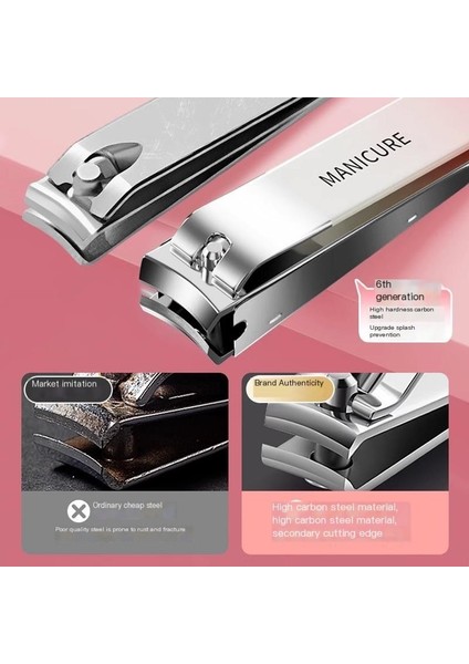 Tırnak Makası Seti Deri Çanta Manikür Manikür Alet Seti (Yurt Dışından) fiyatları