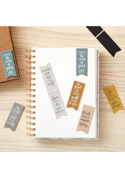 6'Lı Paket Ilham Verici Manyetik Kitap Ayracı - Kadın Ve Erkekler Için Motivasyon Sözleri, Öğrenciler, Öğretmenler, Ofisler Için Toplu Okuma Mıknatıslı Sayfa Klipsleri, 6 Tasarım fırsatları