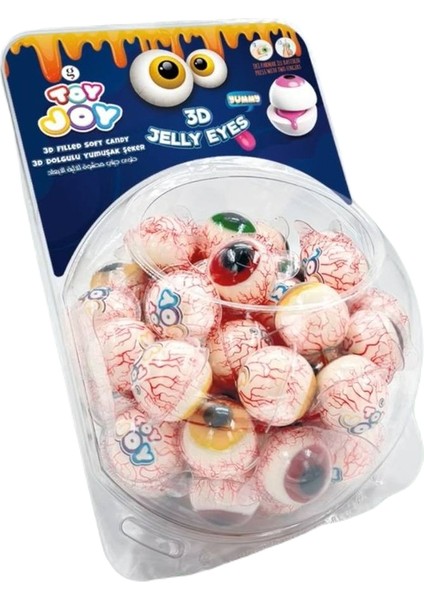 64'LÜ Göz Şeklinde Jelibon JELLY EYES modelleri