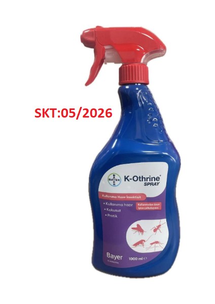 K-Othrine Al 1000 ml- Kullanıma Hazır Sprey Genel Haşere