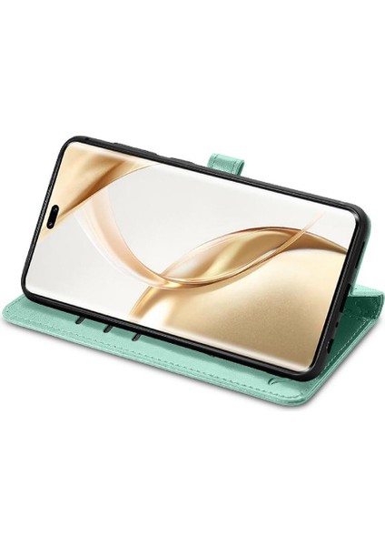 Mellow Shop Onur Için Flip Case 200 Pro Kısa Kayış Deri Kılıf Darbeye Karikatür (Yurt Dışından)