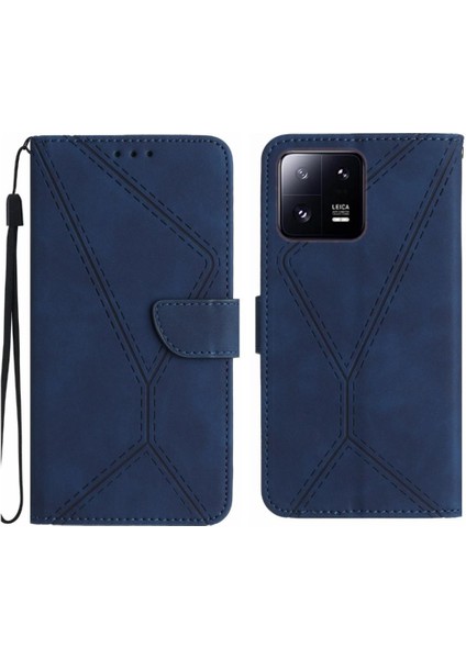 Xiaomi 13 Pro Telefon Kılıfı Dikiş Kabartmalı Yüksek Kaliteli Tpu Yumuşak (Yurt Dışından)