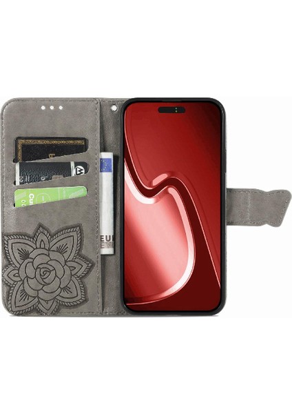 IPhone 15 Için Kılıf Promax Iş Cüzdan Kanat Çok Renkli Kelebek (Yurt Dışından)