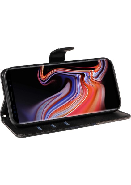 Samsung Galaxy Not 9 Için Flip Case Yüksek Kaliteli Deri Telefon Koruma (Yurt Dışından)
