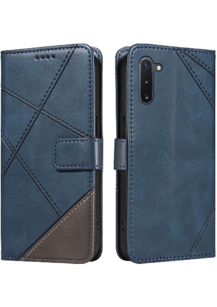 Samsung Galaxy Not 10 Için Flip Case 5g Deri Telefon Koruma Kılıfı ve (Yurt Dışından)