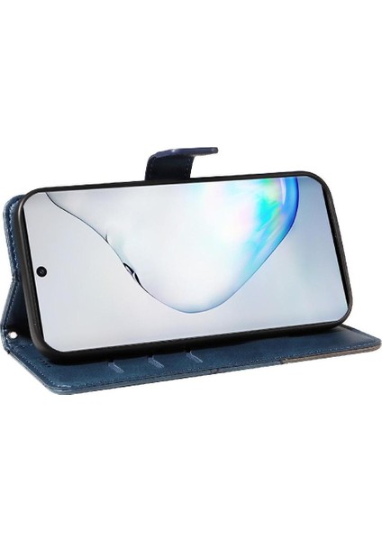 Samsung Galaxy Not 10 Için Flip Case 5g Deri Telefon Koruma Kılıfı ve (Yurt Dışından)
