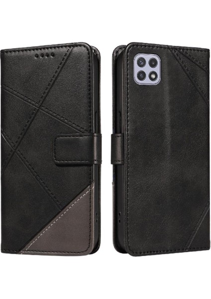 Samsung Galaxy A22 5G/A22S 5g ve Kart Yuvası Deri Telefon Için Flip Case (Yurt Dışından)