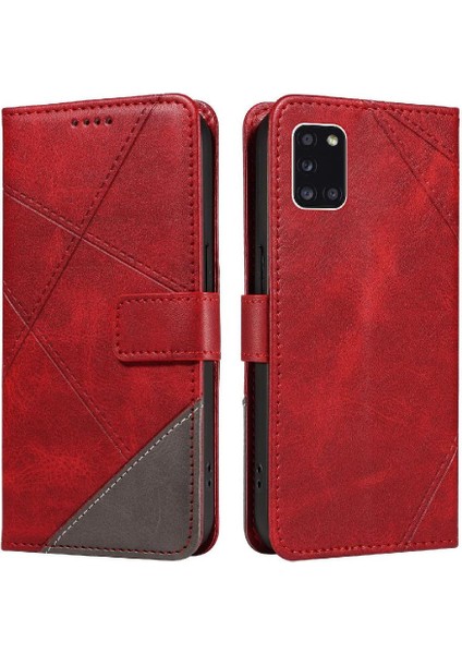 Samsung Galaxy A31 Yüksek Kaliteli Deri Telefon Koruma Için Flip Case ve (Yurt Dışından)