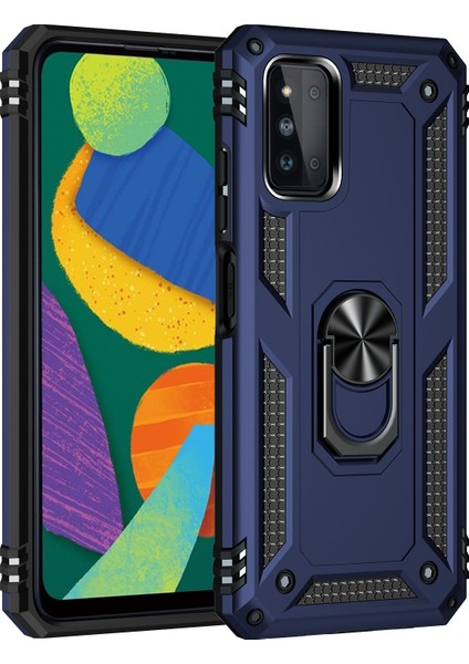 Samsung Galaxy F52 5g Kılıf, [askeri Sınıf] 16FT. Düşme Testli Darbeye Dayanıklı Telefon Kılıfı Manyetik Ayaklı (Yurt Dışından)