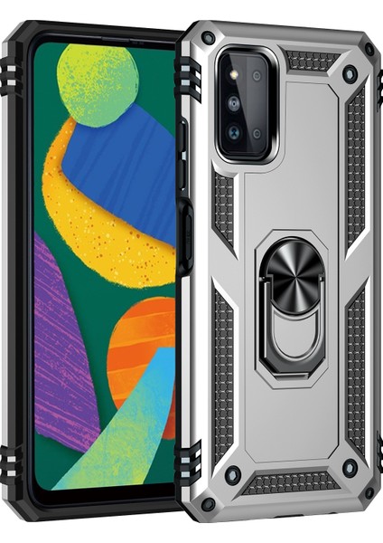 Samsung Galaxy F52 5g Kılıf, [askeri Sınıf] 16FT. Düşme Testli Darbeye Dayanıklı Telefon Kılıfı Manyetik Ayaklı (Yurt Dışından)