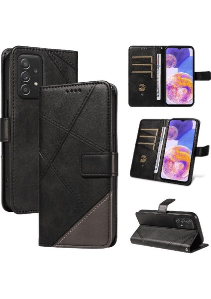 Mellow Shop Samsung Galaxy M23 5g Için Flip Case ve Telefon ile Kart Yuvası Yüksek Kaliteli (Yurt Dışından)