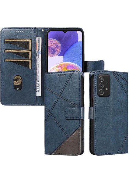 Mellow Shop Samsung Galaxy M23 5g Için Flip Case ve Telefon ile Kart Yuvası Yüksek Kaliteli (Yurt Dışından)