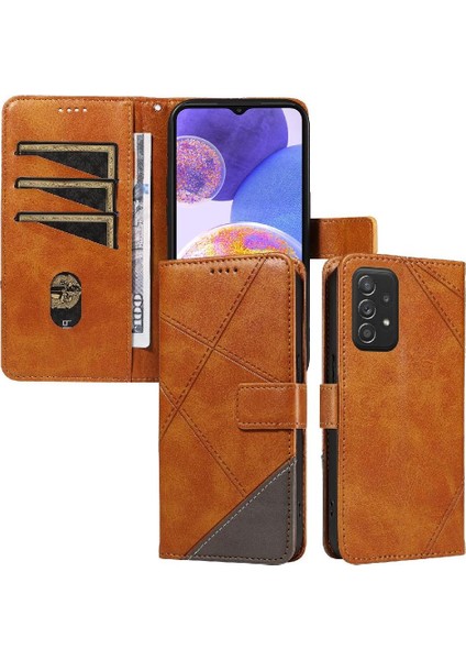 Mellow Shop Samsung Galaxy M23 5g Için Flip Case ve Telefon ile Kart Yuvası Yüksek Kaliteli (Yurt Dışından)