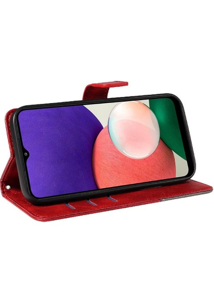 Samsung Galaxy A22 5G/A22S 5g ve Kart Yuvası Deri Telefon Için Flip Case (Yurt Dışından) modelleri