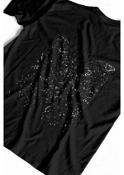 Smile Tasarım Baskılı Oversize Unisex Siyah T-Shirt fiyatları