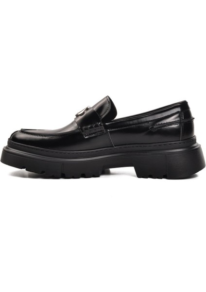 Premium 1308-3 Siyah Deri Erkek Klasik Ayakkabı modelleri