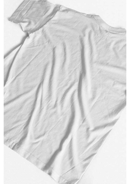 Sunshine On My Mind Yazılı Gökkuşağı Tasarım Baskılı Oversize Unisex Beyaz T-Shirt indirimleri