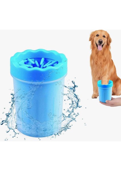 Kedi Köpek Büyük Silikon Jel Fırçalı Pati Ayak Yıkama Temizleme Kovası fiyatları