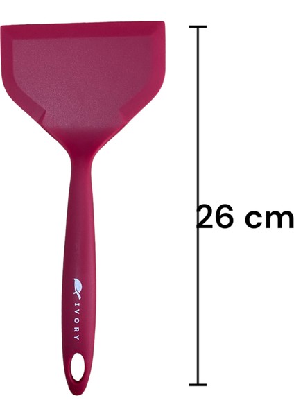 Isıya Dayanıklı Geniş Ağız Spatula 26 cm