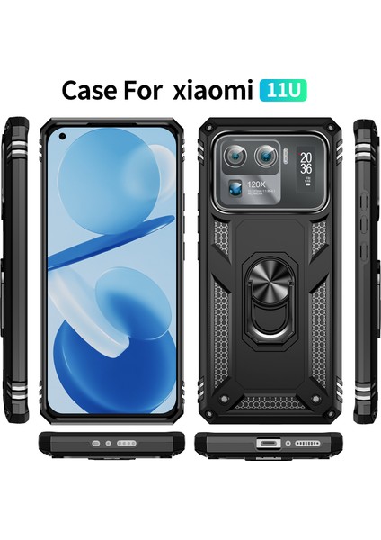 Xiaomi Mi 11 Ultra Kılıf, [askeri Sınıf] 16FT. Düşme Testli Darbeye Dayanıklı Telefon Kılıfı Manyetik Ayaklı (Yurt Dışından) fiyatları