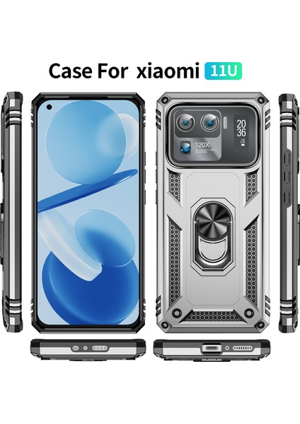 Xiaomi Mi 11 Ultra Kılıf, [askeri Sınıf] 16FT. Düşme Testli Darbeye Dayanıklı Telefon Kılıfı Manyetik Ayaklı (Yurt Dışından) fiyatları