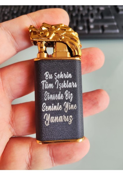 Çakmak Kişiye Özel Isim Yazılı ve Mdf Tasarım Kutulu NO:191 fiyatları