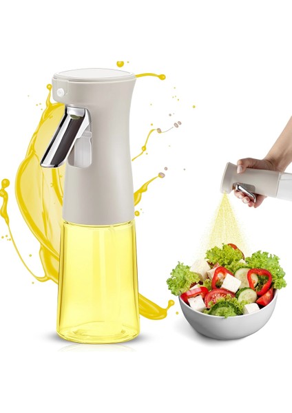 Güncel Çarşı Sprey Yağ Püskürtücü 240 ML Çok Amaçlı Sprey Yağdanlık Airfryer Hava Fritözü Yağı Limon Sirke Sosluk