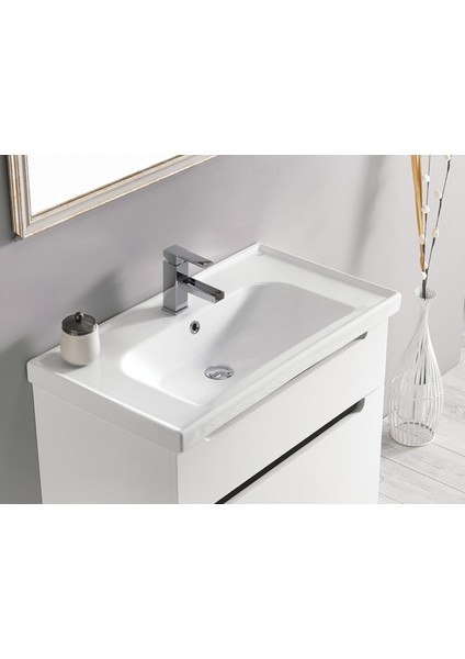 Frame Etajerli Lavabo 70 x 45 cm modelleri
