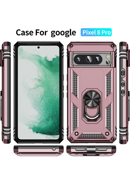Google Pixel 8 Pro Kılıf, [askeri Sınıf] 16FT. Düşme Testli Darbeye Dayanıklı Telefon Kılıfı Manyetik Ayaklı (Yurt Dışından) fiyatları