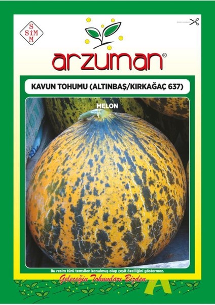 Kırkağaç Kavun Tohumu 250 Tohum 10 Gram (637-Altınbaş)