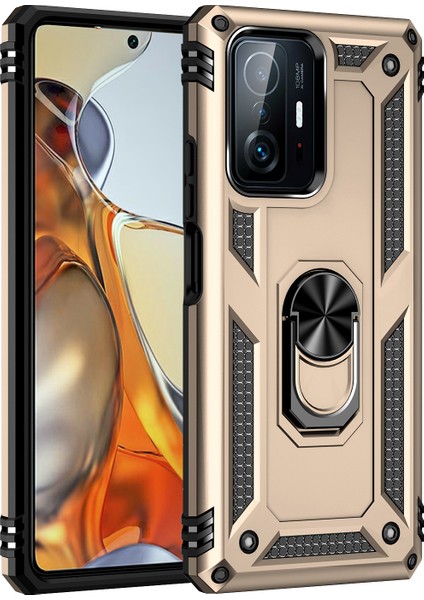 Xiaomi Mi 11T Kılıf, [askeri Sınıf] 16FT. Düşme Testli Darbeye Dayanıklı Telefon Kılıfı Manyetik Ayaklı (Yurt Dışından)