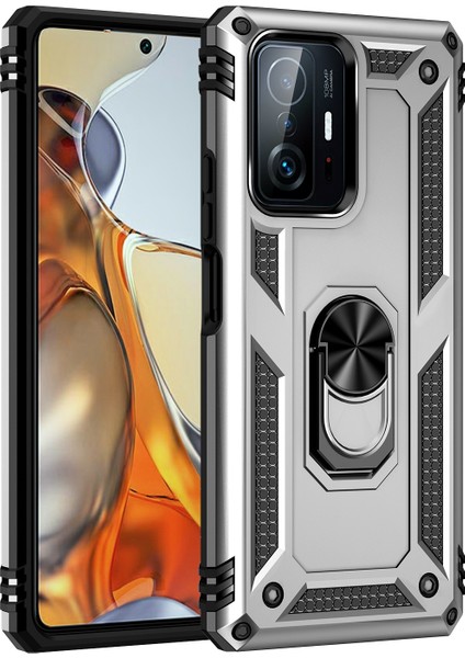 Xiaomi Mi 11T Kılıf, [askeri Sınıf] 16FT. Düşme Testli Darbeye Dayanıklı Telefon Kılıfı Manyetik Ayaklı (Yurt Dışından)