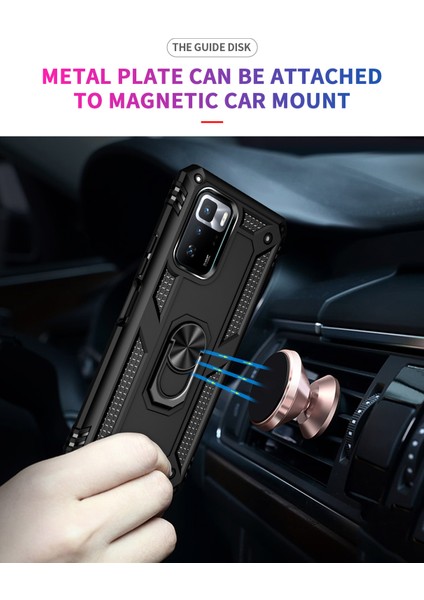 Xiaomi Poco X3 Gt Kılıf, [askeri Sınıf] 16FT. Düşme Testli Darbeye Dayanıklı Telefon Kılıfı Manyetik Ayaklı (Yurt Dışından) fırsatları