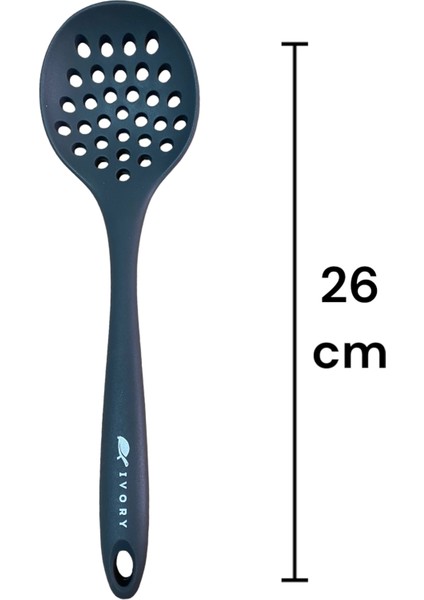 Isıya Dayanıklı Silikon Kevgir 26 cm
