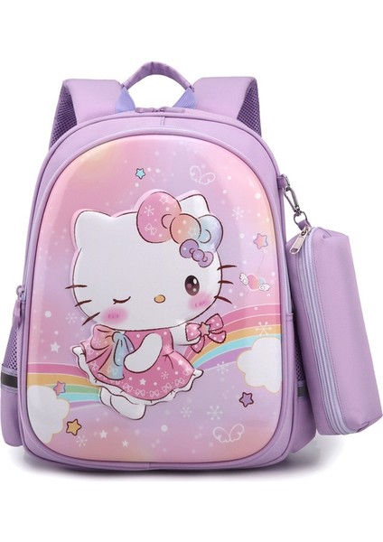 Ilköğretim Okul Çantaları Kızlar 1-3 Sınıf Kızlar Elsa Elsa Prenses Işık Anaokulu Okul Öncesi Kız Sırt Çantası (Yurt Dışından)