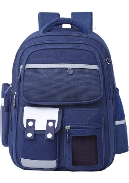 Ilkokul Öğrencileri, Kız ve Erkek Çocuklar Için Kamburluğa Dayanıklı Okul Çantaları, Su Geçirmez, Büyük Kapasiteli, Su Geçirmez, Yükü Azaltan, Yansıtıcı Sırt Çantaları (Yurt Dışından)