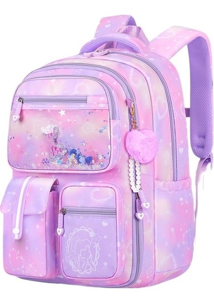 Buzdolabı Tarzı Kız Çocuğu Okul Çantası (Yurt Dışından)