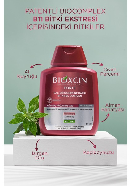 Forte Şampuan 300 ml - 3 Al 2 Öde x 2 Adet