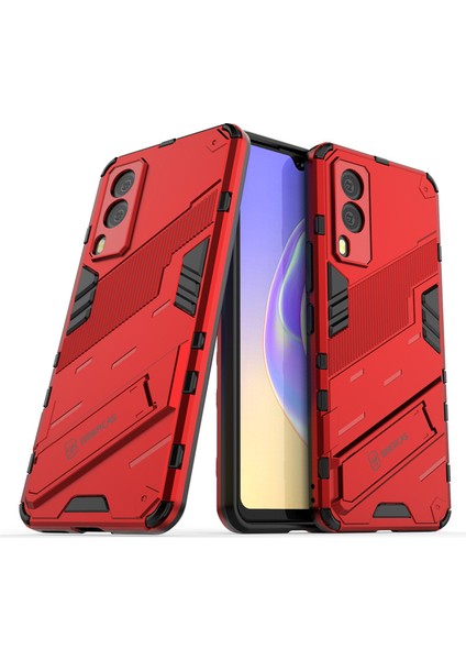 Vıvo V21E 5g Kickstand'li Kılıf, 10FT Askeri Düşme Koruyucu Darbeye Dayanıklı Ince Sert Kılıf (Yurt Dışından) fiyatları