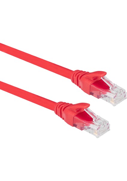 Tkz Lunatic Cat6 RJ45 Lan Kablosu Uçları Fabrikasyon Takılı Bilgisayar Modem Internet Ethernet Kablosu