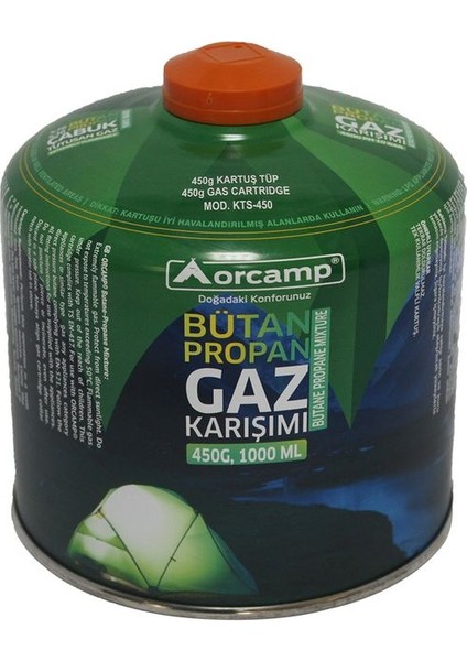 Or Camp KTS-450 450 Gr. Gaz Kartuşu