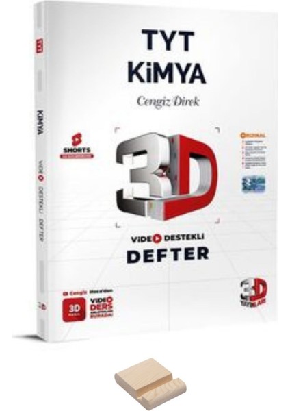 TYT Kimya Video Destekli Defter - Telefon Tutucu