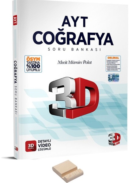 AYT Coğrafya Soru Bankası - Telefon Tutucu