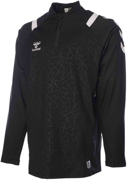 Dream Half Zip Erkek Siyah Yuvarlak Yaka Sweatshirt