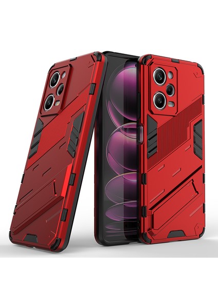 Xiaomi Redmi Note 12 Pro 5g Kickstand'li Kılıf, 10FT Askeri Düşme Koruyucu Darbeye Dayanıklı Ince Sert Kılıf (Yurt Dışından)