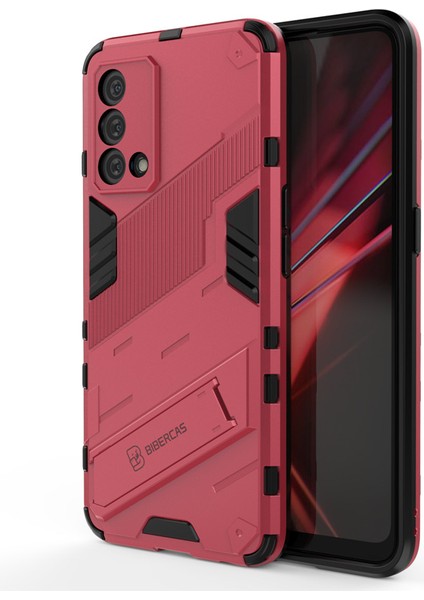 Oppo K9 Kickstand'li Kılıf, 10FT Askeri Düşme Koruyucu Darbeye Dayanıklı Ince Sert Kılıf (Yurt Dışından)