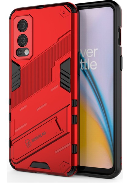 Oneplus Nord 2 5g Kickstand'li Kılıf, 10FT Askeri Düşme Koruyucu Darbeye Dayanıklı Ince Sert Kılıf (Yurt Dışından)