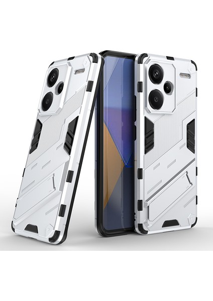 Xiaomi Redmi K30 Kickstand'li Kılıf, 10FT Askeri Düşme Koruyucu Darbeye Dayanıklı Ince Sert Kılıf With KICKSTAND,10FT Military Drop Protective Shockproof Slim Hard Case (Yurt Dışından)