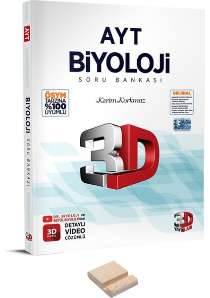 AYT Biyoloji Soru Bankası - Telefon Tutucu