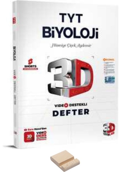 TYT Biyoloji Video Destekli Defter - Telefon Tutucu